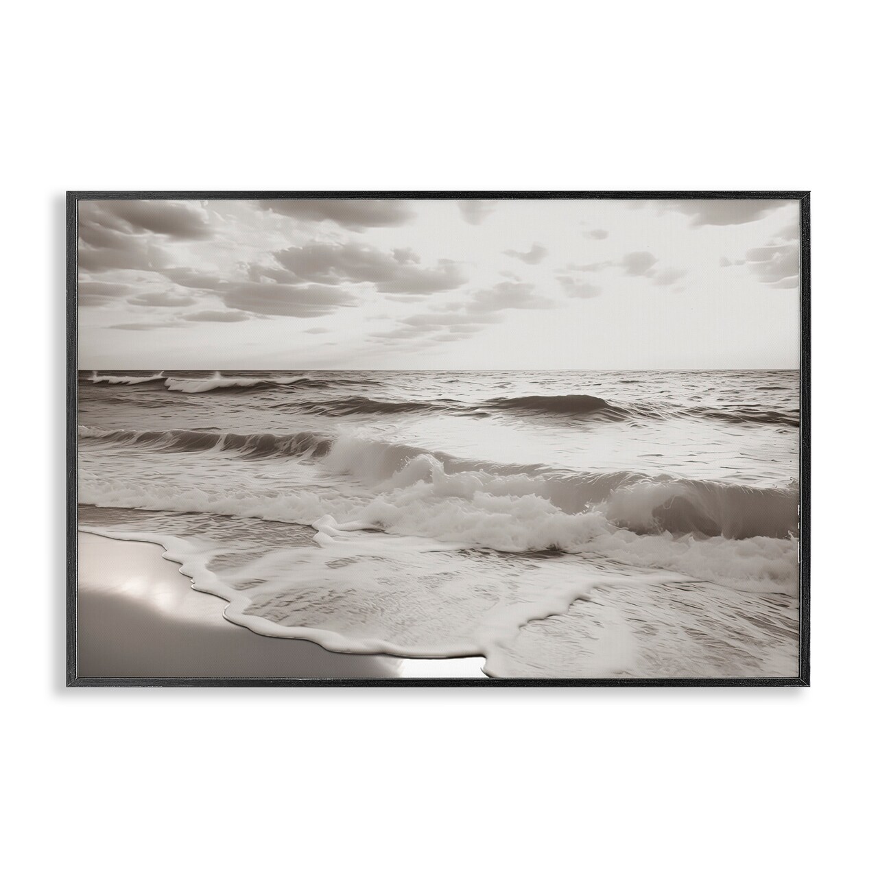Stupell Industries Beach View Reverie Framed Giclee, design by Decent Exposures